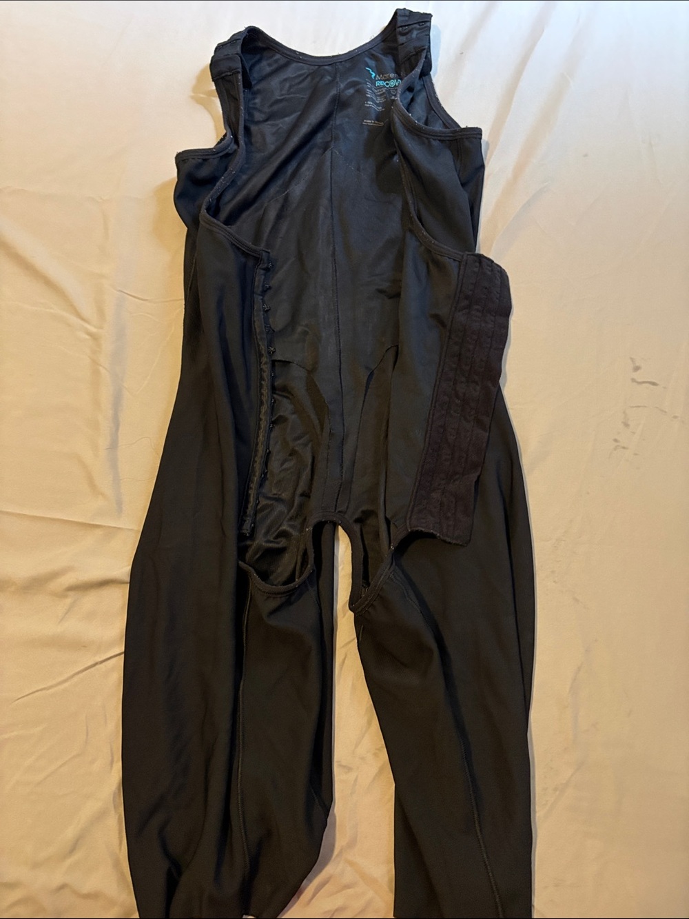 Black Sculpting Full-Body Shapewear Jumpsuit